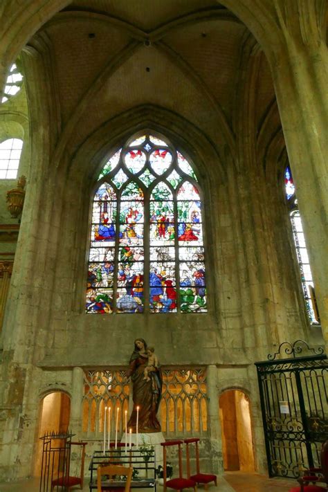 Les Vitraux Anciens De L Glise Saint Tienne De Beauvais Baie N N