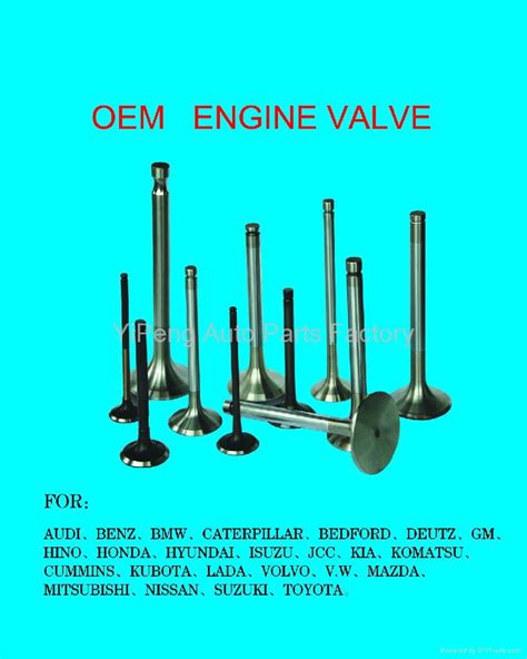 Mitsubishi Engine Valves Yipeng China Manufacturer Trade