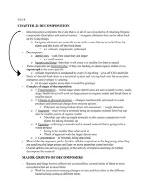 Ecology Exam Lecture Notes Ecology Exam Highlighted We Know