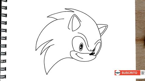 Como Dibujar A Sonic De Sonic Boom Paso A Paso Facil Solo Rostro