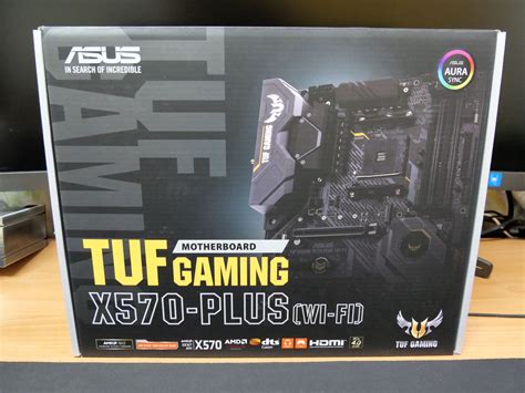 開箱 TUF GAMING X570 PLUS WI FI 開箱簡測 看板 PC Shopping 批踢踢實業坊