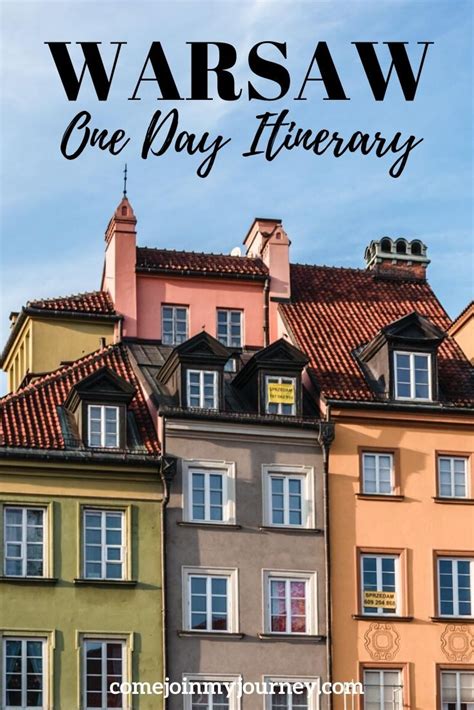 One Day In Warsaw Itinerary Top Things To Do Poland Travel Eastern