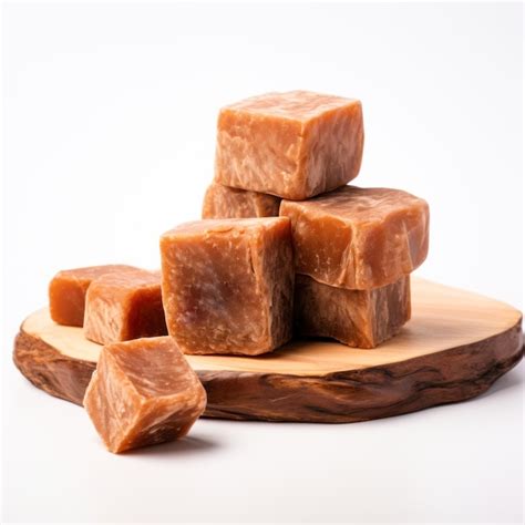 Premium Photo Jaggery On White Background