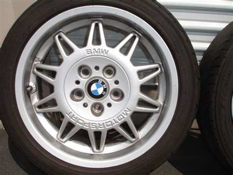 BMW E36 M3 OEM Wheels W Yokohama Tires Set Of 4