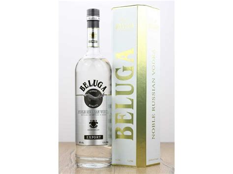 Beluga Noble Russian Vodka Travel Pack Design 1l