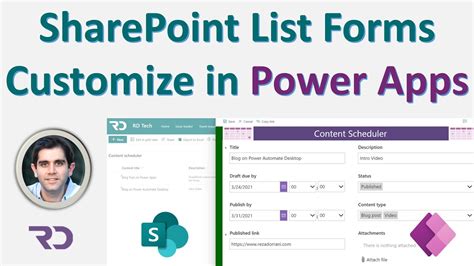 How To Customize SharePoint List Forms With Power Apps Beginners