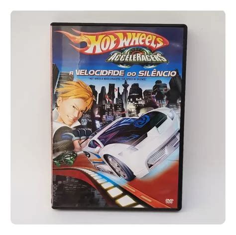 Dvd Desenho Hot Wheels Acceleracers A Velocidade Do Sil Ncio Parcelamento Sem Juros