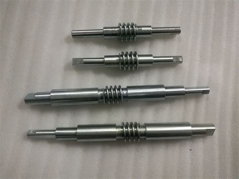 High Quality Custom Precision Steel Worm Gear Shaft Worm Shaft And