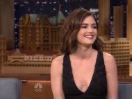 Naked Lucy Hale In The Tonight Show Starring Jimmy Fallon