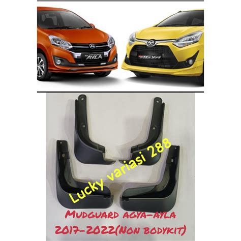 Jual Mudguard Mud Guard Karpet Penahan Lumpur Karpet Roda Agya Ayla