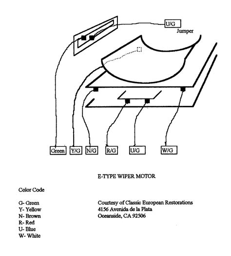 4 Wire Wiper Motor Wiring Diagram