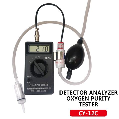 Business And Industrial Gas Detectors And Monitors Oxygen Concentration Purity Tester Meter Detector