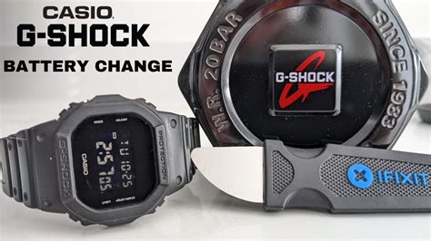 Change A Casio G Shock Battery The Easy Way Youtube