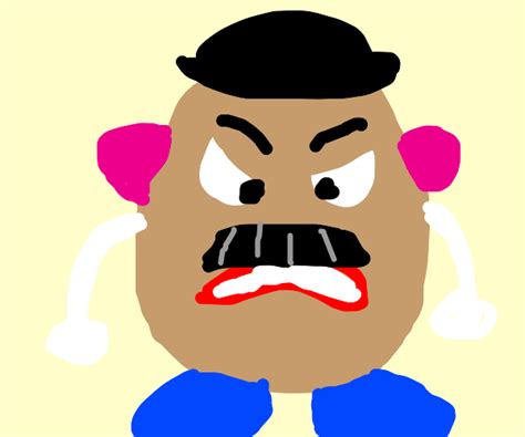 Angry Mr. Potato Head - Drawception