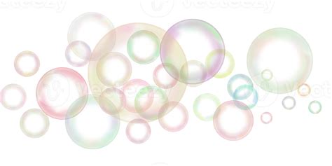 Transparent Rainbow Soap Bubble 18972334 Png