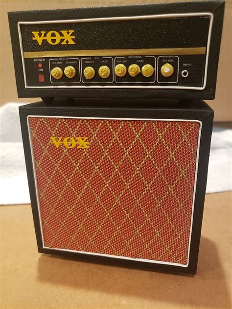 Vox Vx Black Gold Miniature Replica Reverb