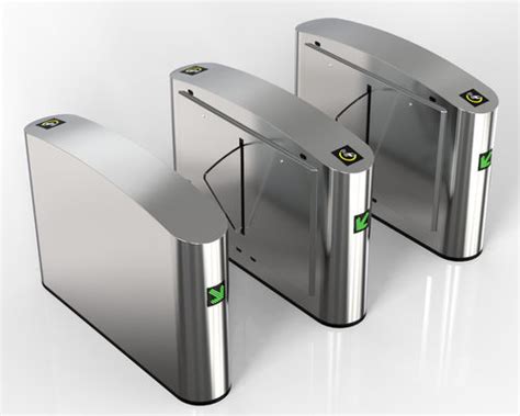 Security Flap Turnstile Gate Barrier Access Control System 550mm