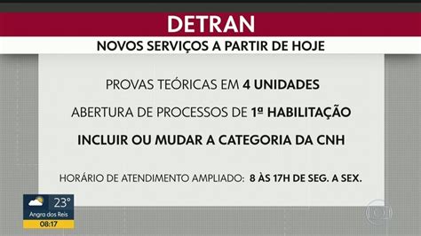 Vídeo Detran retoma prova teórica de habilitação Bom Dia Rio G1