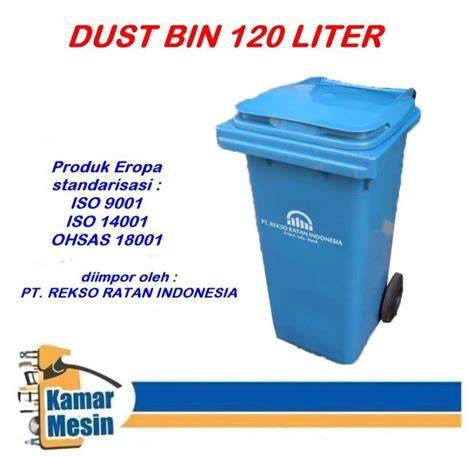 Jual Tempat Sampah Besar Tong Sampah Dust Bin Trash Bin Liter Roda