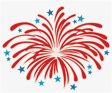 Firework Blast Svg S July 4th Fireworks Transparent 3532x2775 PNG