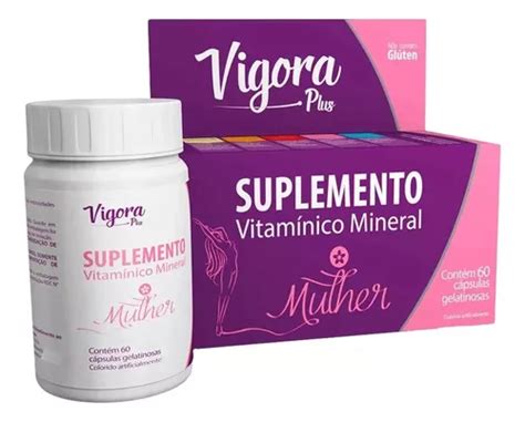 Vitamina Vigora Plus Mulher C Psulas Prati Mercadolivre