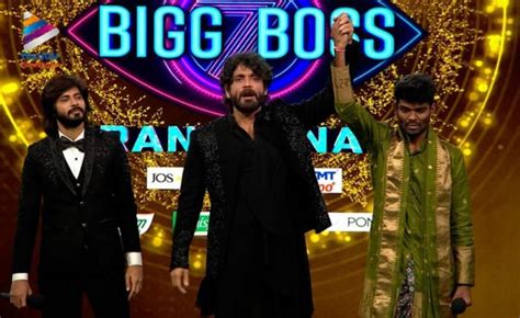 Pallavi Prashanth Wins Bigg Boss 7 Title Harish Rao Congratulates