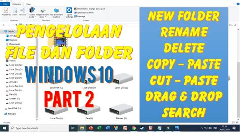 Tutorial Komputer Pengelolaan File Dan Folder Part Copy Cut