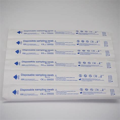 Sterile Throat Nasopharyngeal Virus Antigen Test Flocked Nylon