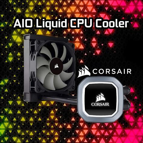 Corsair H60 (120mm) AIO Liquid CPU Cooler, Computers & Tech, Parts ...