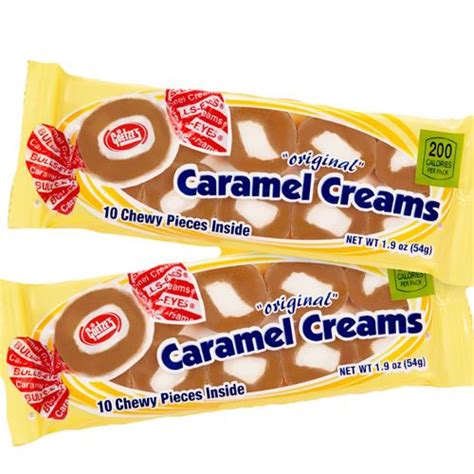 Goetzes Original Caramel Creams Bulls Eyes Pack Of 10 All City Candy