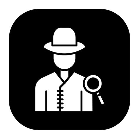 Premium Vector Detective Vector Illustration