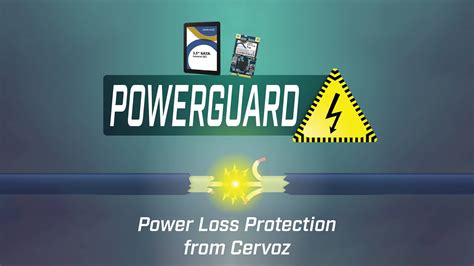 Powerguard: SSD Power Loss Protection from Cervoz | BVM Ltd