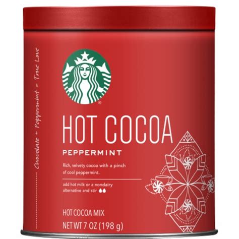 Starbucks Peppermint Hot Cocoa Mix 7 Oz Kroger