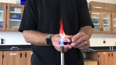 Flame Test Lab Youtube