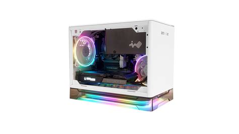 InWin A1 Prime Sirius Pure RGB 750W 80 Plus Gold Mini-ITX White Desktop ...