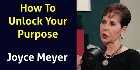 Watch Joyce Meyer S Talk It Out Podcast How To Unlock Your Purpose