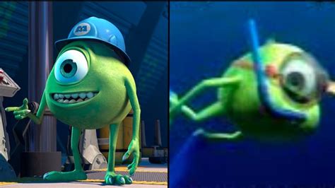 Monsters Incs Mike Wazowski Also Features In Cars Finding Nemo Wall E And Coco