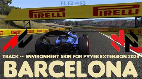 Barcelona Formula Track And Environment Skin For Pyyer