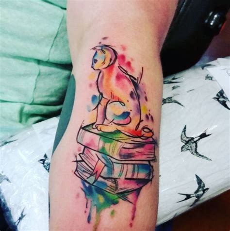 Watercolor Cat Tattoo Designs, Ideas and Meaning - Tattoos For You