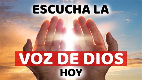 Escucha La Voz De Dios Hoy Por El Espíritu Santo Youtube