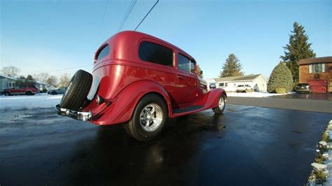 1934 Chevy 2 Door Sedan Willys Coupe Pro Street Street Rod Hot Rod Trades Classic Chevrolet