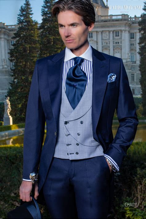 Stylish Tailor Made Wedding Suits CHA011 Mario Moyano