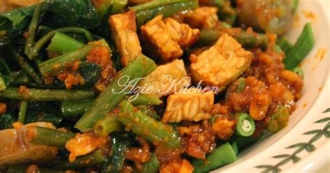 Sayur Pecal Kegemaran Saya Azie Kitchen