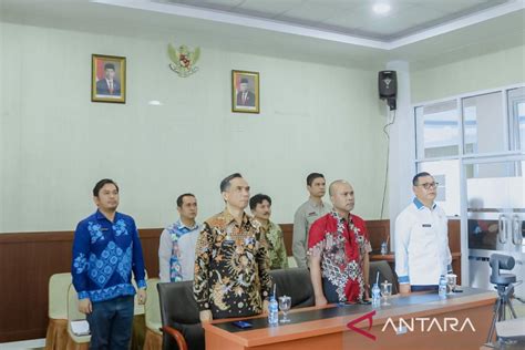 Bupati Solok Ikuti Vidcon Rakornas Penguatan Pembinaan Pengawasan