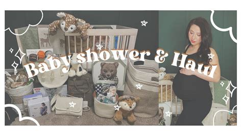 Baby Shower Baby Boy Shower Haul First Baby First Time Mom