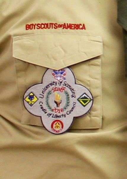 Bsa Patch Placement On Troop Uniform Boy Scouts Of America Classb