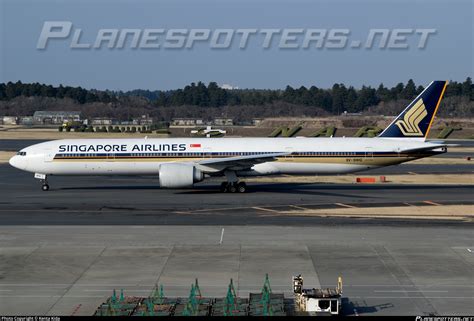 9V SWQ Singapore Airlines Boeing 777 312ER Photo By Kenta Kida ID