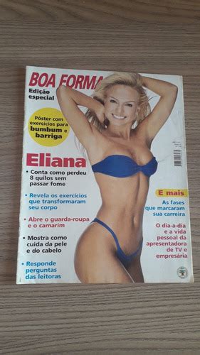 Revista Boa Forma 01 Ediçao Especial Eliana A901 Parcelamento sem juros