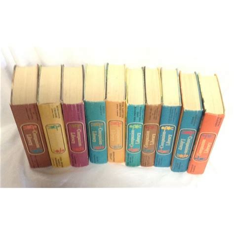 Companion Library Classic Hardcover Novels Ten Books Vintage Books