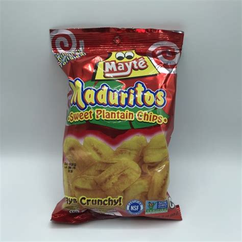 Mayte Maduritos Sweet Plantain Chips 3oz America Latina Grocery And